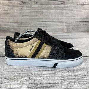 HUF Pepper Acid Wash Low Top Sneakers Men Size 10 Sporty Comfort Athletic Shoes